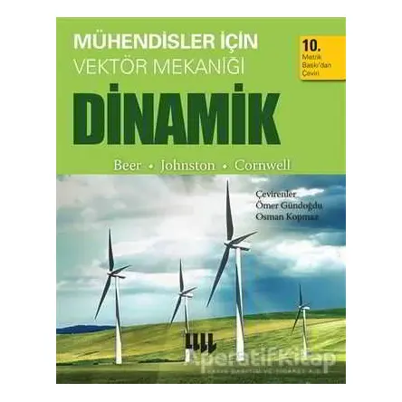 Mühendisler için Vektör Mekaniği Dinamik - Ferdinand Beer - Literatür Yayıncılık - Akademik Kitaplar
