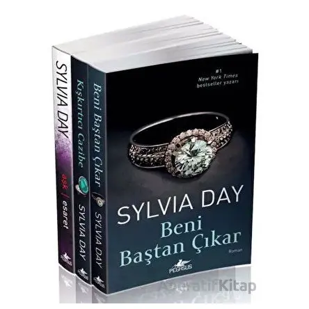 Sylvia Day Romantik Kitaplar Koleksiyon Takım Set 3 Kitap - Pegasus Yayınları