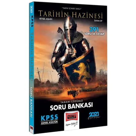 Yargı 2023 KPSS Tarihin Hazinesi Tamamı Çözümlü Soru Bankası