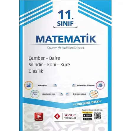 Sonuç 11.Sınıf Çember ve Daire-Silindir-Koni-Küre-Olasılık Fasikülü
