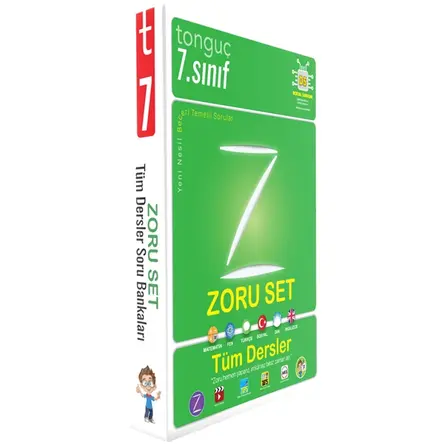 Tonguç Akademi 7. Sınıf Zoru Bankası Tüm Dersler Seti