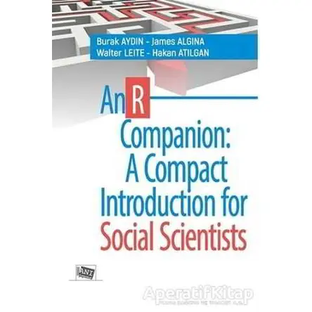 An R Companion : A Compact Introduction for Social Scientists - Walter Leite - Anı Yayıncılık