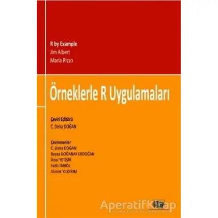 Örneklerle R Uygulamaları - Jim Albert - Anı Yayıncılık