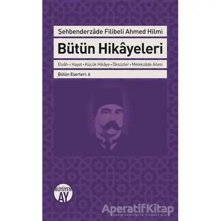 Şehbenderzade Filibeli Ahmed Hilmi Bütün Hikayeleri