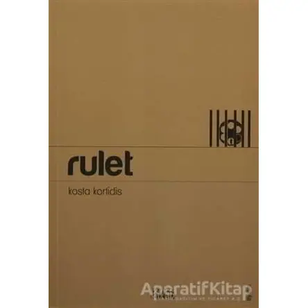 Rulet - Kosta Kortidis - Bencekitap