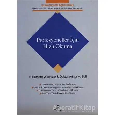 Profesyoneller İçin Hızlı Okuma - Arthur H. Bell - Profil Kitap