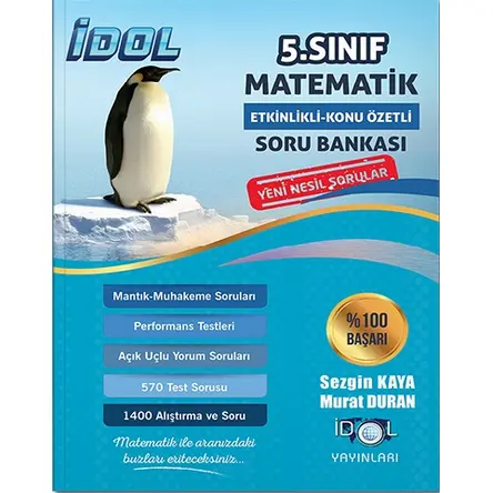 İdol 5. Sınıf Performans Matematik Soru Bankası