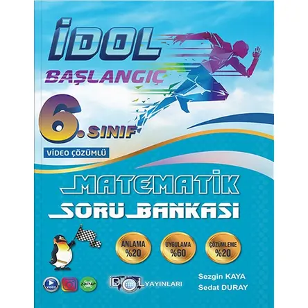 İdol 6. Sınıf Matematik Süper Başlangıç Soru Bankası