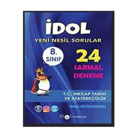 İdol 8. Sınıf TC İnkılap Tarihi ve Atatürkçülük 24 Sarmal Deneme