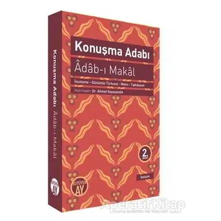 Konuşma Adabı - Kolektif - Büyüyen Ay Yayınları