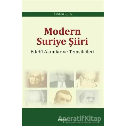 Modern Suriye Şiiri - İbrahim Usta - Araştırma Yayınları
