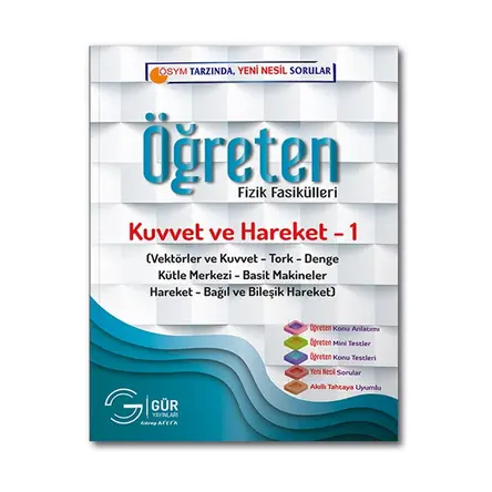 Gür Öğreten TYT AYT Fizik Fasikülleri Kuvvet ve Hareket 1