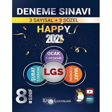 İdol 8 Sınıf LGS 3’Lü Deneme Sınavı