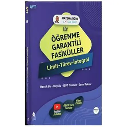 Matematiğin Güler Yüzü TYT AYT Limit Türev İntegral Öğrenme Garantili Fasiküller