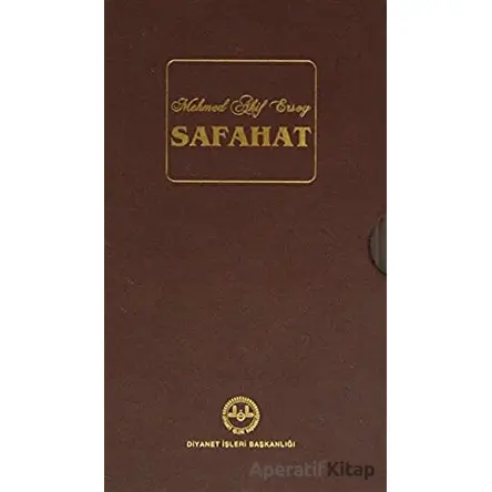 Safahat - Mehmet Akif Ersoy - Diyanet İşleri Başkanlığı