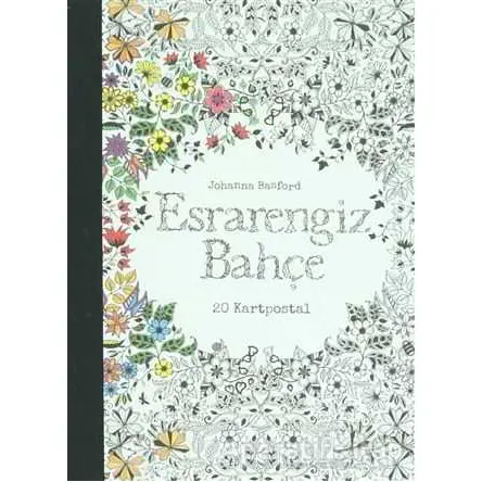 Esrarengiz Bahçe Kartpostal Kitabı - Johanna Basford - EDAM