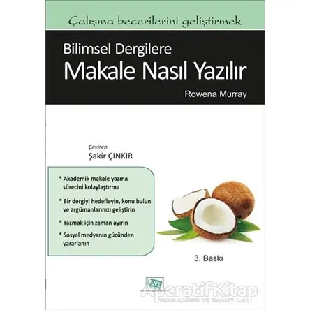 Bilimsel Dergilere Makale Nasıl Yazılır - Rowena Murray - Anı Yayıncılık