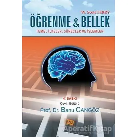 Öğrenme ve Bellek - W. Scott Terry - Anı Yayıncılık