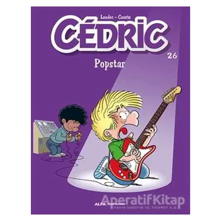 Cedric 26 - Popstar - Cauvin - Alfa Yayınları