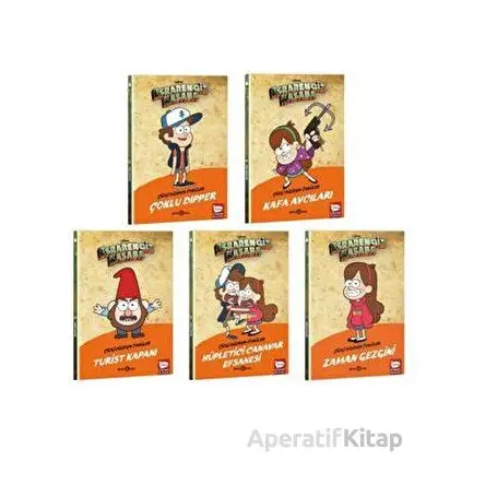 Disney Esrarengiz Kasaba Gizem Kulübü Seti 5 Kitap - Kolektif - Beta Kids