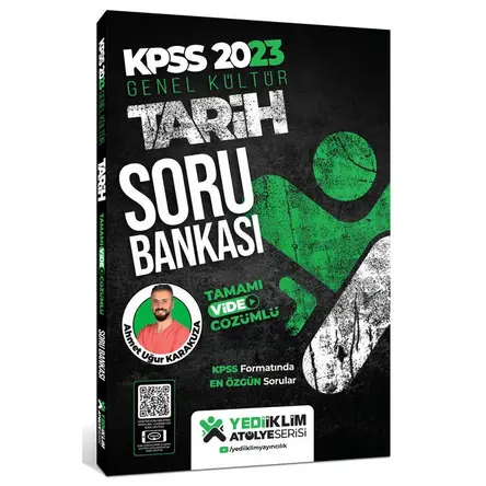 Yediiklim 2023 KPSS Genel Kültür Atölye Serisi Tarih Tamamı Video Çözümlü Soru Bankası