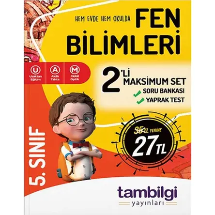 Tambilgi 5. Sınıf Fen Bilimleri 2’li Doping Set