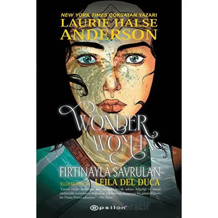 Wonder Woman - Fırtınayla Savrulan - Laure Halse Anderson - Epsilon Yayınevi