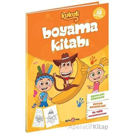 Kukuli Boyama Kitabı - Kolektif - Beta Kids