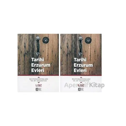 Tarihi Erzurum Evleri - 2 Cilt - Temel Sağlam - Atatürk Üniversitesi Yayınları
