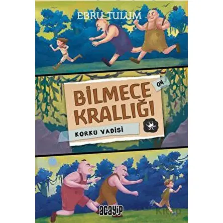 Bilmece Krallığı 4 - Korku Vadisi - Ebru Tulum - Acayip Kitaplar