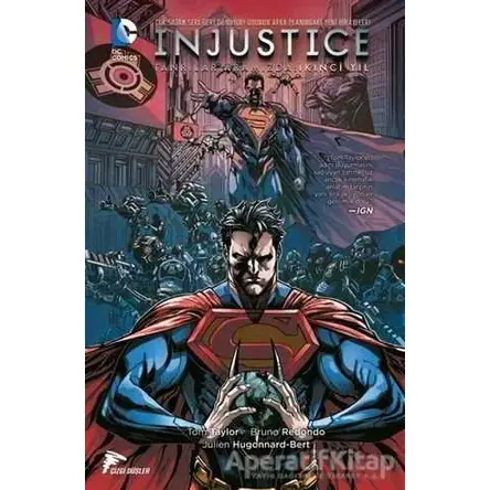 İnjustice Cilt 1 - Yıl 2 - Tom Taylor - Çizgi Düşler Yayınevi