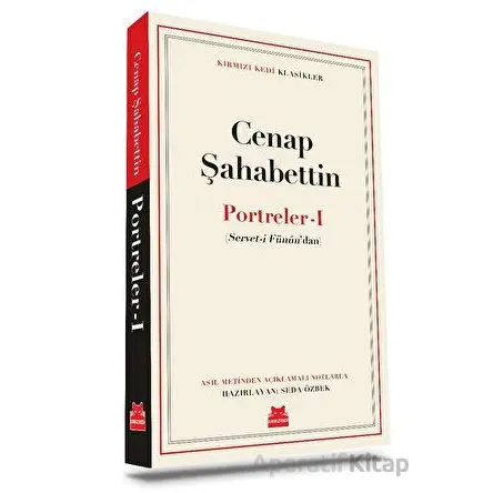 Portreler - 1 - Cenap Şahabettin - Kırmızı Kedi Yayınevi