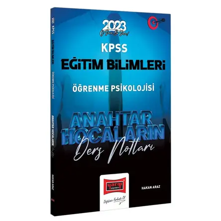 Yargı 2023 KPSS Eğitim Bilimleri Anahtar Hocaların Öğrenme Psikolojisi Ders Notları