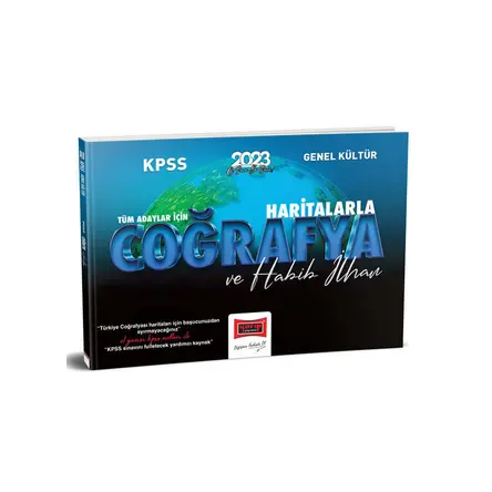 Yargı 2023 KPSS Tüm Adaylar İçin Haritalarla Coğrafya