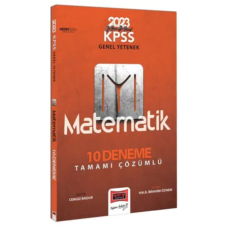 Yargı 2023 KPSS Genel Yetenek Hedef IYI Serisi Matematik Tamamı Çözümlü 10 Deneme