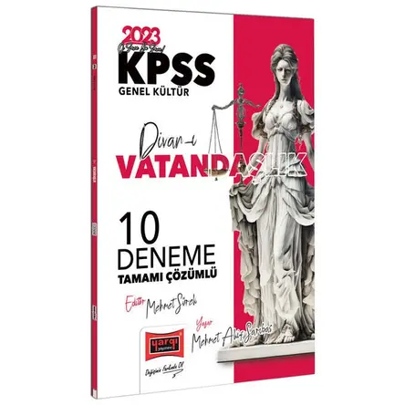 Yargı 2023 KPSS Divan-ı Vatandaşlık Tamamı Çözümlü 10 Deneme