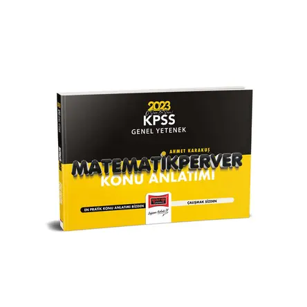 Yargı 2023 KPSS Genel Yetenek Matematikperver Konu Anlatımı
