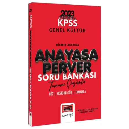 Yargı 2023 KPSS Anayasaperver Tamamı Çözümlü Soru Bankası