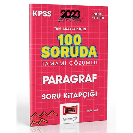 Yargı 2023 Tamamı Çözümlü 100 Soruda Paragraf Soru Kitapçığı