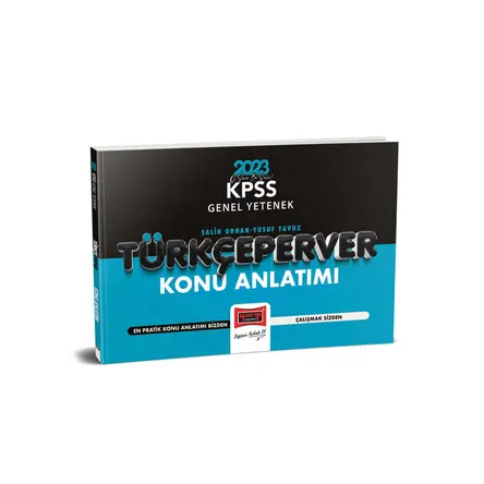 Yargı 2023 KPSS Genel Yetenek Türkçeperver Konu Anlatımı