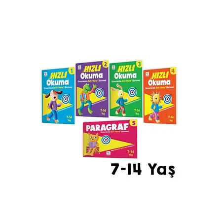 Yükselen Zeka 7-14 Yaş Hızlı Okuma Sınavlarda Sıfır Hata Sistemi