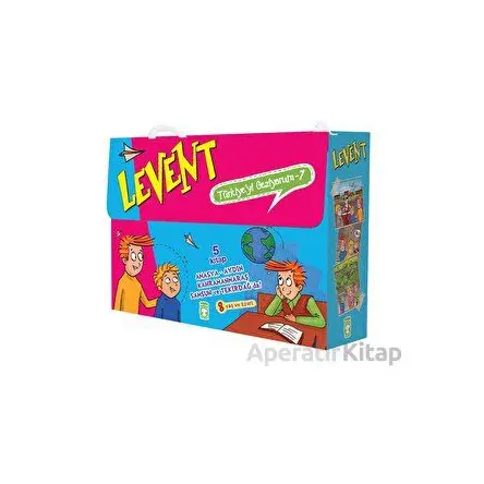 Levent Türkiyeyi Geziyorum 7 Set (5 Kitap) - Mustafa Orakçı - Timaş Çocuk