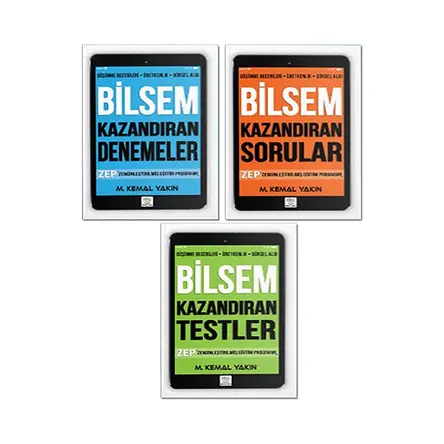 Yükselen Zeka Bilsem Kazandıran Hazırlık Seti (3 Kitap Set)