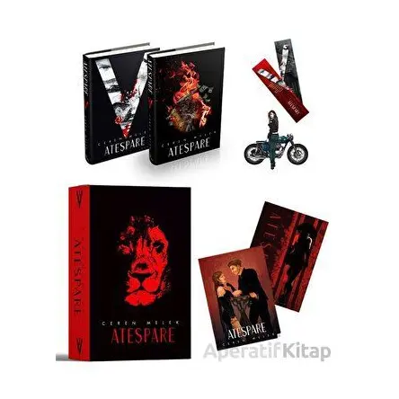 Ateşpare Serisi Set (2 Kitap) - Ceren Melek - Ephesus Yayınları