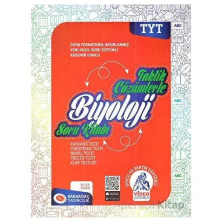 TYT Biyoloji Taktik Çözümlerle Soru Kitabı - Kolektif - Karaağaç Yayıncılık