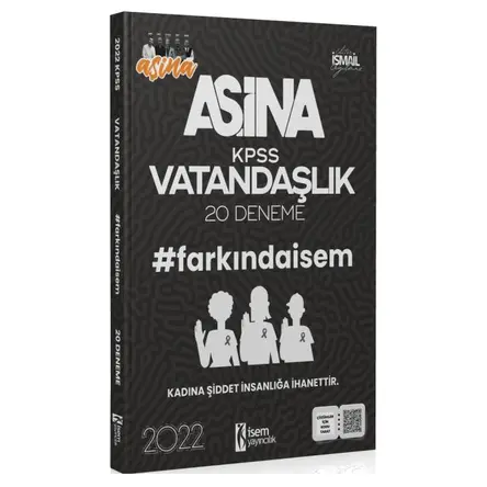 İsem 2022 KPSS Vatandaşlık Aşina 20 Deneme Çözümlü