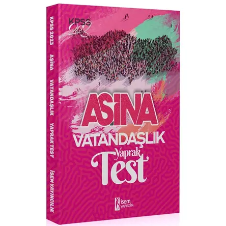 İsem 2023 KPSS Vatandaşlık Aşina Yaprak Test Çek Kopart