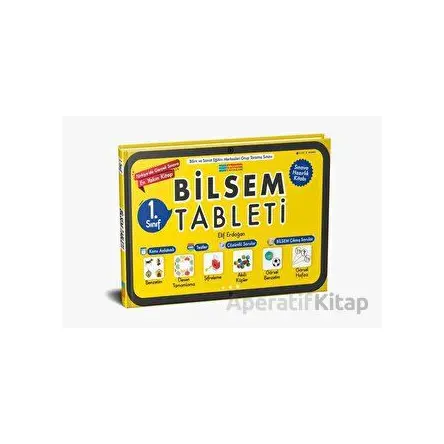 1. Sınıf Bilsem Tablet Kitabı 2023 - Kolektif - Evrensel İletişim Yayınları