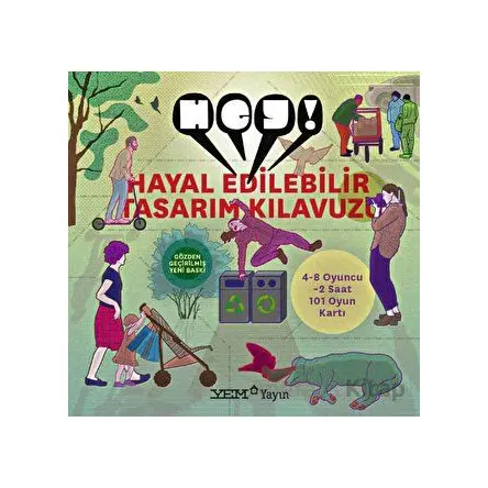 HEY! Hayal Edilebilir Tasarım Kılavuzu (Kartlar) - Alexis Şanal - YEM Yayın