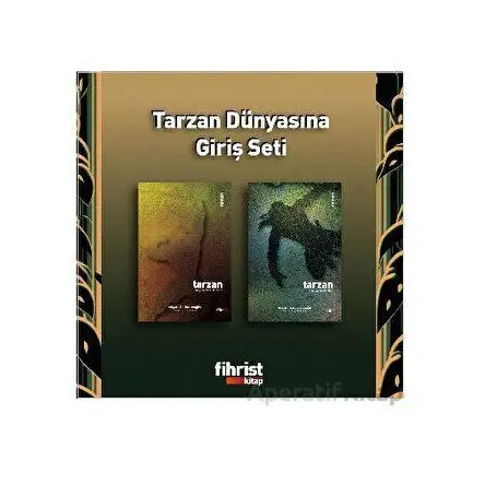 Tarzan Dünyasına Giriş Seti (Sticker Hediyeli) - Edgar Rice Burroughs - Fihrist Kitap